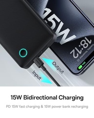 Carregador Portátil Baseus Power Bank 10000mAh: Carregamento Rápido 15W/22.5W com Display Digital - imagem 4