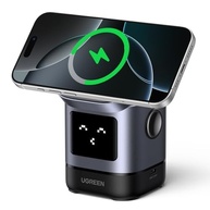 UGREEN Uno Qi2: Carregador Magnético 15W Dobrável 2 em 1 para iPhone e AirPods | Certificado Qi2 - imagem 2