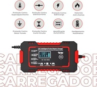 Carregador Inteligente 12V Bivolt LCD: Essencial para Carro, Moto e Caminhão | Linha Premium - imagem 5