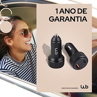 Carregador Veicular USB-C e USB-A WB 48W: Carga Rápida e Inteligente - imagem 3