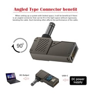 Adaptador USB-C para CC 100W com Tela LED: Carregamento Rápido e Inteligente para seu Notebook - imagem 3