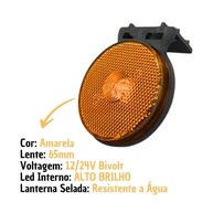 Lanternas Laterais LED: Kit 6 para Caminhão e Carreta - imagem 2