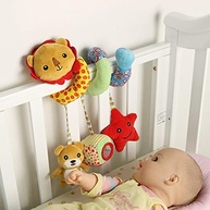 Brinquedo de Pelúcia Espiral Dutyrow para Carrinho e Bebê com Música e Squeaker - imagem 5