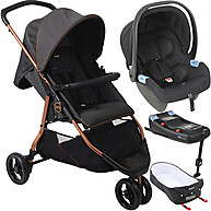 Carrinho Moisés Bebê Conforto + Base ISOFIX Burigotto CR3 - imagem 1