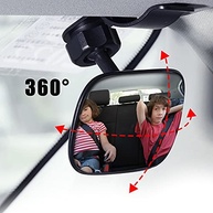 Espelho Retrovisor Bebê para Carro: Visão Clara e Segura do Seu Pequeno - imagem 3
