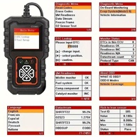 Scanner Automotivo OBD2 Effortless Diagnosis CY3001: Diagnóstico Completo e Fácil para Seu Carro - imagem 4