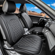 LINGVIDO Capas de Assento de Carro Premium: Couro Napa, Conforto e Estilo Universal - imagem 1