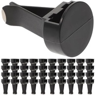 100 Clipes para Saída de Ar de Carro - Ventilação Automática DIY em Branco (Preto) - imagem 2