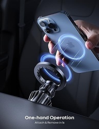 Suporte Magnético MagSafe Lamicall para Carro: 20 Super Ímãs, Fixação Firme e Mãos Livres - imagem 5