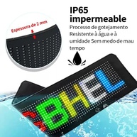 Devil Eyes Light Flexível: Placa LED Programável para Carro com Cores Vibrantes e Controle via App - imagem 5