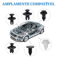 Kit 100 Presilhas Plásticas Universais para Carro: Fixação Segura e Organizada - imagem 3
