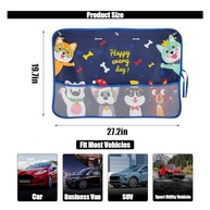 Persiana Blackout Bebê Carro: Proteção Solar UV e Bolsos Divertidos | 7 Ventosas - imagem 3