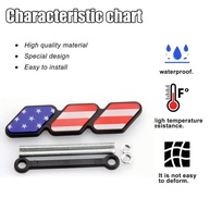 Emblema de Grade Tricolor Universal - Destaque e Durabilidade para Seu Carro - imagem 5
