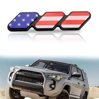 Emblema de Grade Tricolor Universal - Destaque e Durabilidade para Seu Carro - imagem 1