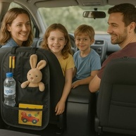 Organizador de Carro Impermeável Oxford: Mantenha Tudo em Ordem para Família e Viagens! - imagem 3