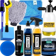 Kit Completo Lavagem Moto e Carro Vonixx + Vintex: Brilho e Proteção Profissional - imagem 2