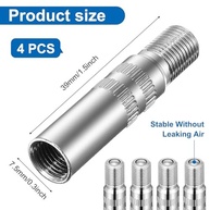 4 Extensores de Haste de Válvula de Pneu 39mm em Latão - Segurança e Durabilidade para Carros e Motos - imagem 3