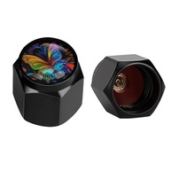 Tampas de Válvula Borboleta Coloridas - Alumínio Premium para Carros, SUVs, Motos e Bikes - imagem 4