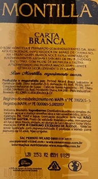 Montilla Rum Carta Branca 1L - imagem 3