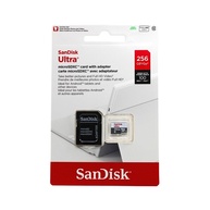 Expanda Seu Mundo Digital: Cartão Micro SD SanDisk 256GB UHS-I Classe 10 + Adaptador - imagem 1