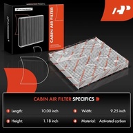 Kit 2 Filtros de Ar de Cabine com Carvão Ativado A-Premium para Audi e VW | Ar Puro e Limpo - imagem 3