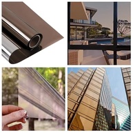 Insulfilm Decorativo Bronze Espelhado 2m x 50cm: Elegância e Privacidade para sua Casa - imagem 4