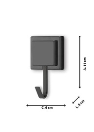 Gancho Piatina 3M Arthi - Design Moderno e Resistente | Até 700g | Organização Clean para Banheiro e Casa - imagem 4