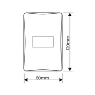 Interruptor Horizontal Simples Fame Habitat 16A 4x2 - Controle Essencial e Elegante para Sua Casa - imagem 2