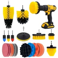 Kit Escova para Furadeira 19 Peças: Limpeza Profissional para Casa e Carro - imagem 2