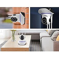 Câmera IP Wifi 360º 1080p: Segurança Total para Sua Casa - imagem 1