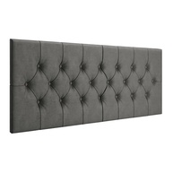 Cabeceira Capitonê para Cama Box Casal Queen 1,60m - Suede Cinza com Design Moderno - imagem 1