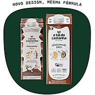 Choconuts Zero: Leite de Castanha Delicioso 1L - imagem 1