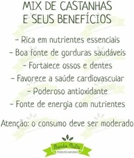 1kg Mix Castanhas e Frutas Secas Natural Mundo Nutri (1Kg, Sem Sal) - imagem 3