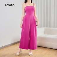 Macacão Plissado Lovito: Elegância Casual - imagem 2