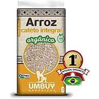 Arroz Cateto Integral Orgânico Umbuy 1kg: Puro Sabor e Saúde - imagem 2