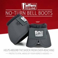 Jeffers Botas Equinas "No Turn" Cinza Média: Proteção e Conforto para Seu Cavalo - imagem 4