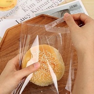 Sacos de Celofane Transparentes 10x15 cm - 100 Unidades | Embalagem para Doces, Pão, Lembrancinhas e Festas - imagem 2