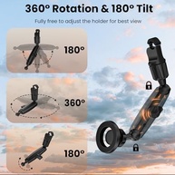 Suporte Magnético para Celular no Retrovisor: Visão 360° e Segurança Inabalável - imagem 5