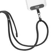 Cordão para Smartphone i2GO Preto com Cinza: Liberdade e Segurança para seu Celular - imagem 1