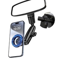 Suporte Magnético para Celular no Retrovisor: Visão 360° e Segurança Inabalável - imagem 2
