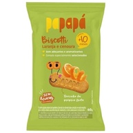 Biscoito Biscotti de Laranja e Cenoura 60g - Papapá | Receita Artesanal e Sabor Natural - imagem 2