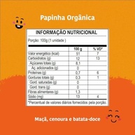 Kit 3 Papinhas Orgânicas Maçã, Cenoura e Batata Doce 100g - Papapá | Alimentação Saudável para Bebês - imagem 3