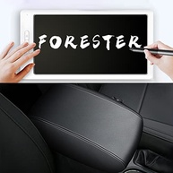 Capa de Console Central em Couro Sintético Premium para Subaru Forester (2013-2018) - Proteção e Conforto Personalizado - imagem 3