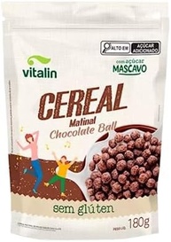 Cereal Matinal Chocolate Ball Sem Gluten Vitalin 180gr - imagem 2