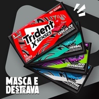 Trident Chiclete Fresh Cereja Ice Com 21 Unidades - imagem 1