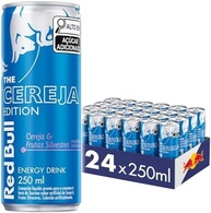 Pack de 24 Latas Red Bull Energético, Cereja e Frutas Silvestres, 250ml - imagem 3