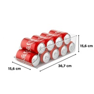 Organizador de Latas em Acrílico Transparente - Suporte para Refrigerante e Cerveja - imagem 2