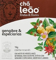 Leão Chá De Gengibre E Especiarias Fuze Com 10 Saquinhos - imagem 4