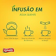 Kisabor Chá Camomila: Relaxamento em 10 Saquinhos - imagem 1