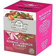 Chá Ahmad Rosa Silvestre, Hibisco e Cereja: Sabor Frutado - imagem 5